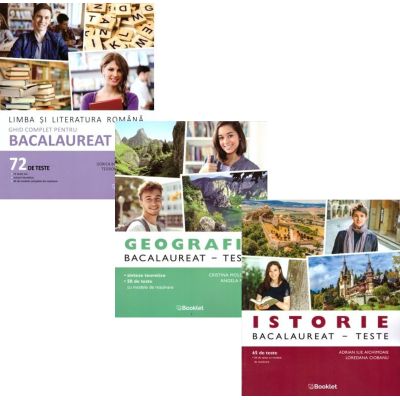 Pachet Bacalaureat 2027 Limba si literatura romana, Geografie si Istorie - Mimi Gramnea, Adrian Ilie Aichimoaie, Cristina Moldovan