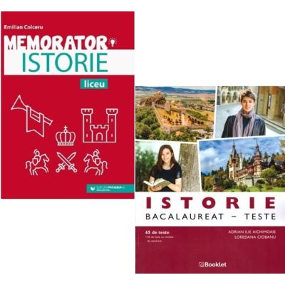 Pachet Bacalaureat Istorie. Memorator si 65 de teste - Adrian Ilie Aichimoaie, Emilian Colceru