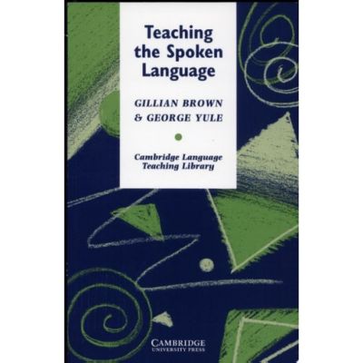 Teaching the Spoken Language