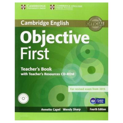Objective First Teacher's Book with Teacher's Resources CD-ROM