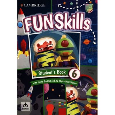 Fun Skills A2 Flyers Exam Pack Student’s Book with Home Booklet and Mini Trainer with Downloadable Audio