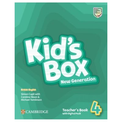 Kid's Box New Generation Level 4 Teacher's Book with Digital Pack