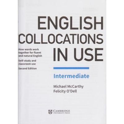 English Collocations in Use Intermediate Book with Answers