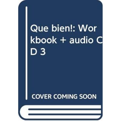 ¡QUÉ BIEN! 3 - WB + Audio CD
