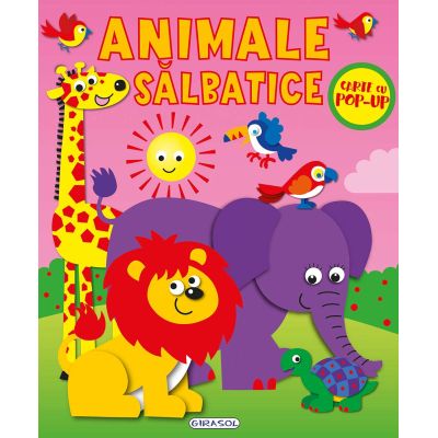 Carte cu pop-up. Animale salbatice