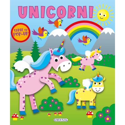 Carte cu pop-up. Unicorni