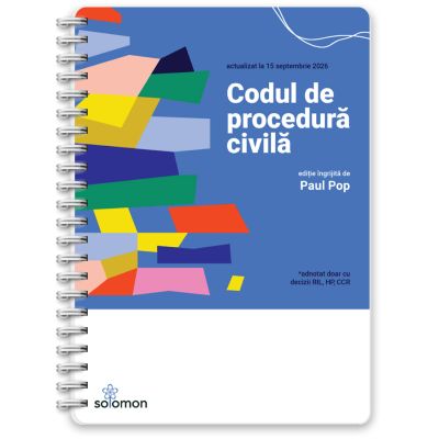 Codul de procedura civila actualizat la 20 septembrie 2026 - Paul Pop