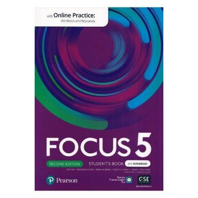 Focus 5 Student's Book and ActiveBook with Online Practice, 2nd edition