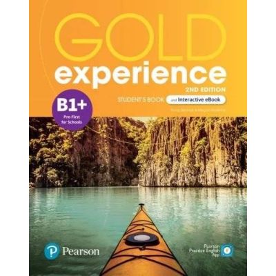 Gold Experience 2nd Edition, B1+ Pre-First for Schools, Student's Book and Interactive eBook