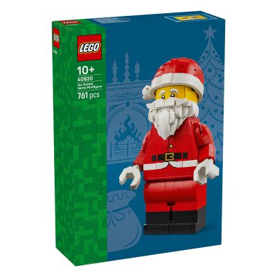 LEGO Iconic. Figurina Mos Craciun supradimensionata 40820, 761 piese