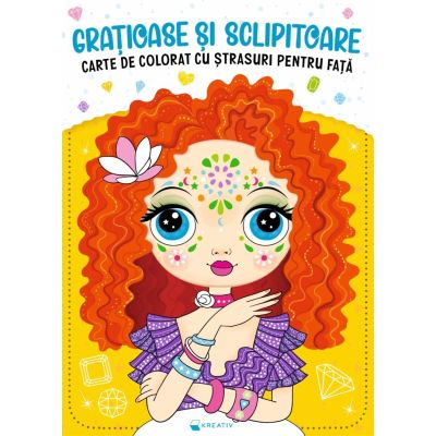 Gratioase si sclipitoare. Carte de colorat