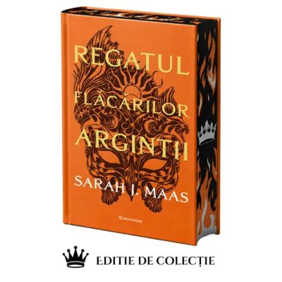 Regatul flacarilor argintii Seria ACOTAR volumul 5. Editie hardcover - Sarah J. Maas