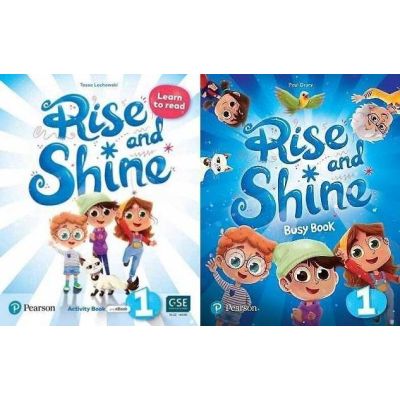 Rise and Shine, Level 1, Learn to read, Activity Book with eBook and Busy Book Pack
