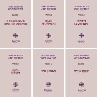 Pachet Sfantul Paisie Aghioritul Cuvinte Duhovnicesti, 6 volume