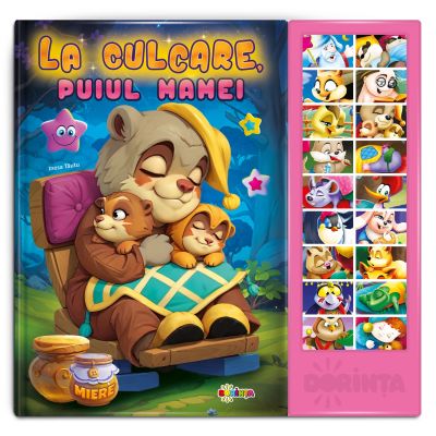 La culcare, puiul mamei. Carte sonora