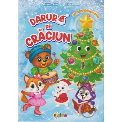 Daruri de Craciun. Cu autocolante - Olga Timcov
