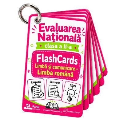 Flash Cards Limba si comunicare Evaluarea Nationala clasa a 2-a - Cristian Spanu