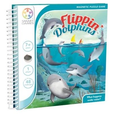 Joc logic Flippin' Dolphins, cu 48 de provocari, limba romana