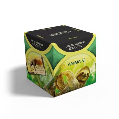 Joc de memorie educativ, Smart Memo, Animale, limba romana
