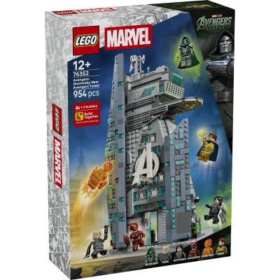 LEGO Marvel Super Heroes. Avengers Doomsday Noul Turn al Razbunatorilor 76352, 954 piese