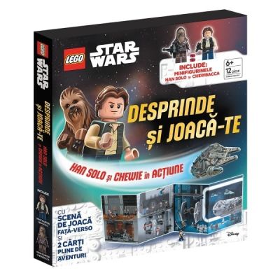 LEGO Star Wars. Desprinde si joaca-te Han Solo si Chewie in actiune