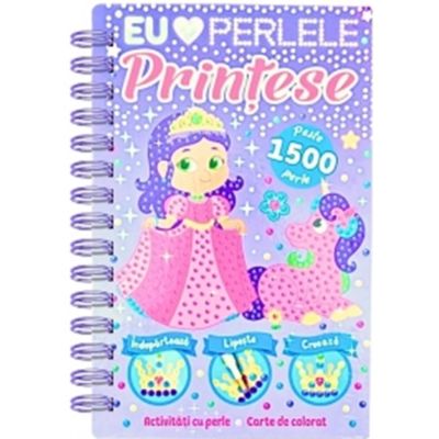 Printese. Activitati cu perle. Carte de colorat