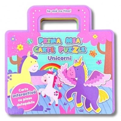 Unicorni. Prima mea carte puzzle